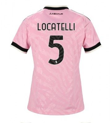 Juventus Manuel Locatelli #5 Udebanetrøje Dame 2026-27 Kortærmet Juventus Manuel Locatelli #5 Udebanetrøje Dame 2026-27 Kortærmet